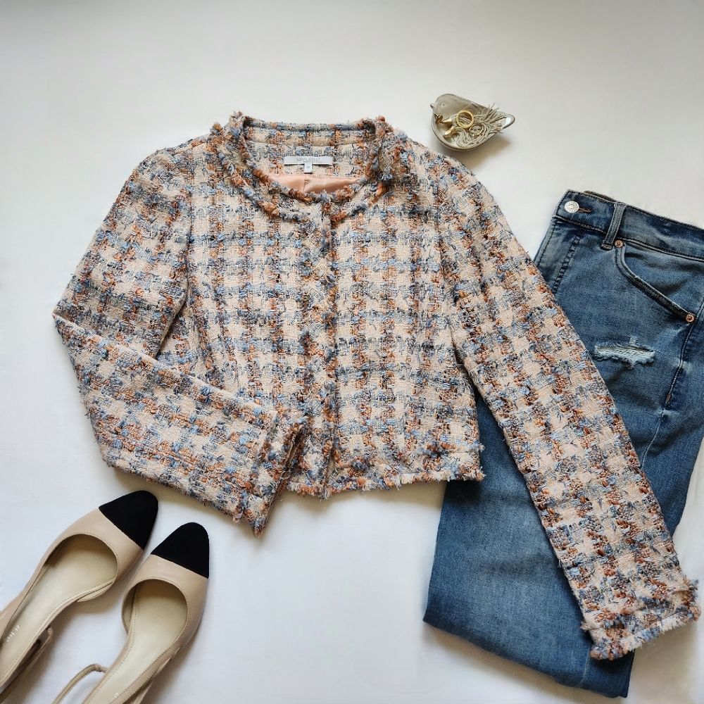 Santorelli Tweed Jacket, Size 38